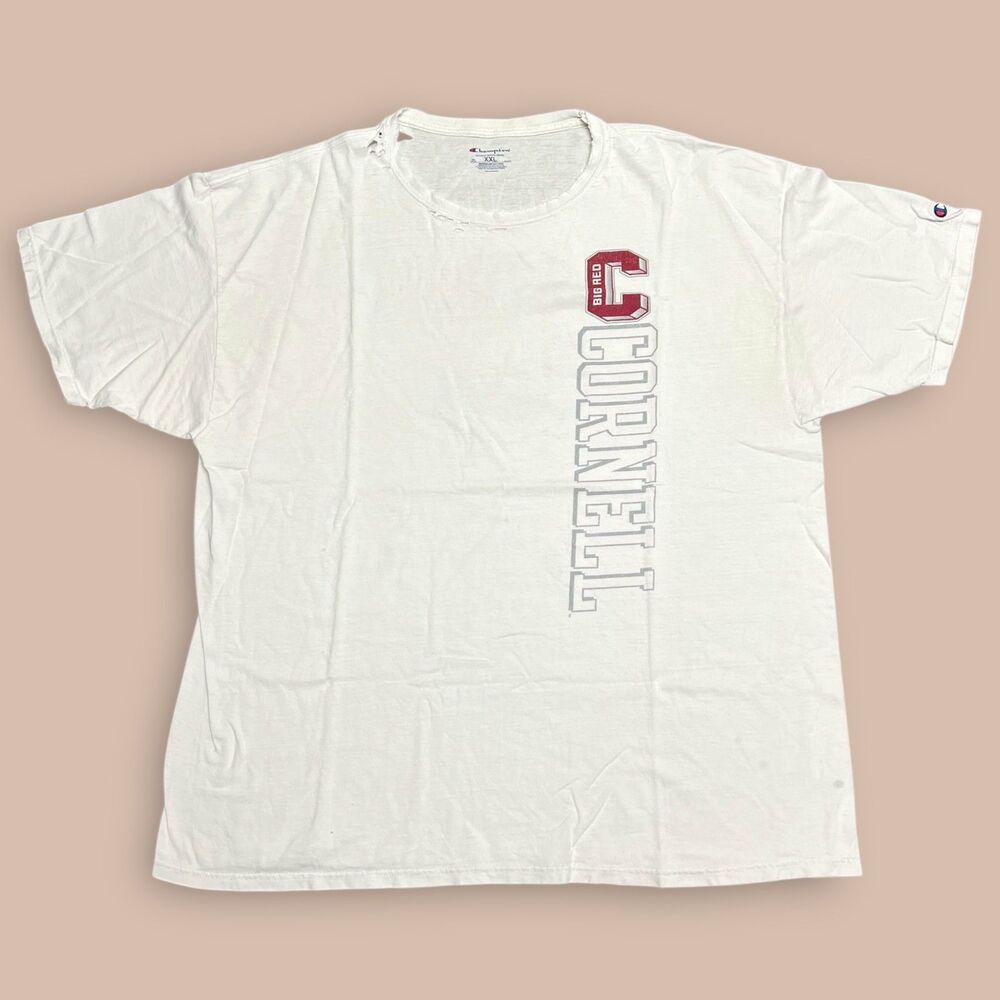 Champion Cornell University Big Red Distressed Tee Double Sided XXL Pump Cover